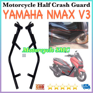 Motorcycle Half Crash Guard For YAMAHA NMAX V3 (Bolts Included) High Quality Crash Guard Protective Made in Thailand
