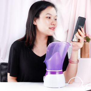 foreverlily Face Steamer Machine Deep Hydration Clean Facial Mist Steam Sprayer Anti Wrinkle Whitening Skin Care Tools