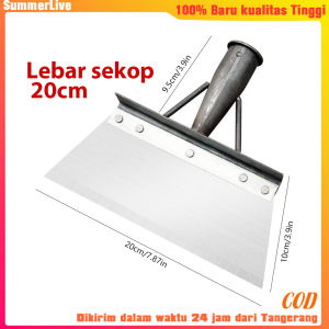 Sekop Kebun/Cangkul Serbaguna Pembersih Pertanian/Rumput/Kotoran Sapi/Rata/Pembersih Kotoran/Bahan Baja Mangan