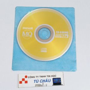 Đĩa trắng CD MAXELL CD-R80MQ Speed Compatible 52X - 700MB - 80MIN / Giá bán 2 Đĩa