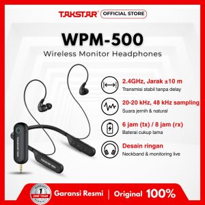 TAKSTAR WPM-500 Wireless Monitor Headphones