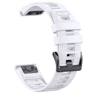 Zionia 26มม.Quick Fit สายนาฬิกาซิลิโคนระดับพรีเมียมสำหรับ Garmin Fenix 8 7X 6X Pro 51mm Sapphire 5X Plus HR Instinct 3 50mm 2X Solar Tactical D2 Tactix 7 Elite/Bravo/Charlie/Delta PX Quatix Epix Gen 2 Descent Mk1 Mk2 Mk2i Mk3i 51mm Enduro COROS VERTIX 2S