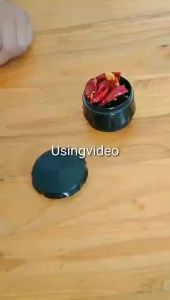Portable 2-layer Herb Spice Hand Grinder Crusher Durable Compact Design Raw Pengisar Herba Rempah Mudah Alih Ringkas Reka Bentuk Tahan Lasak Premium Quality High Performance Durable Long Lasting