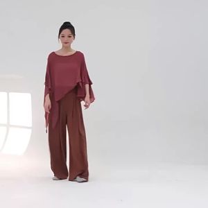Modern Dance Performance Costumes WomenS Loose Large Size Dance Clothes Jazz Dance Teacher Training Clothes Dance Coveralls
