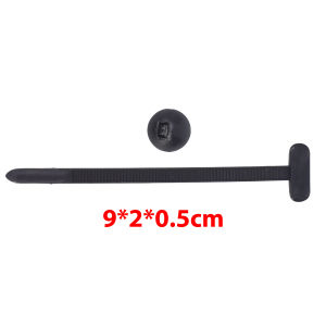 Universal Nylon Cable Tie Buckle-Heavy Duty Zip Ties Holder with Pin & Button Design Plastic Cable Ties Tools Fasteners Car Body