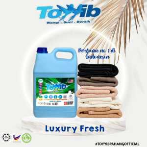 Sabun Pencuci Baju Toyyib Luxury Fresh Biru 10kg