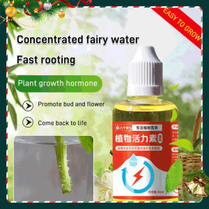 🌱 Plant Nutrient/Stress-Resistant Strong Roots/Vigorous/Vitality/Root Dev./Good Growth Plant Growth Vitality Essence [Concentrated Magic Water]