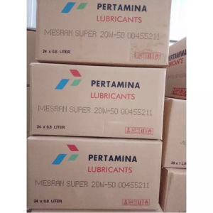 Oli MESRAN SUPER 08 Liter 1 DUS ISI 24 BOTOL SAE 20W-50