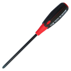 VESSEL No.700 Super Cushion JIS Magnetic Rubbery Grip Screwdrivers (Made in Japan)