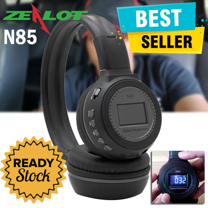 Zealot N85 Headphone with FM Radio TF Slot Mic Portable Design