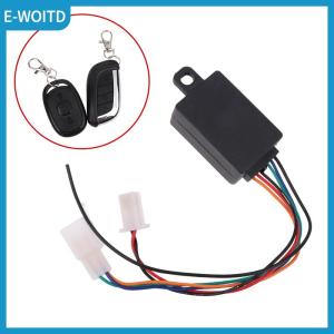 【E-WOITD】 Smart Electric Scooter Bicycle Security Anti Lost Remote Control Detector Alarm 36V-72V 125dB E-Bike Anti-theft Alarm System