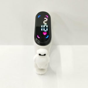 ✧SUPERMALL✧ Jam tangan anak Elektronik LED display Tahan Air karakter motif kartun lucu bahan rubber JT057
