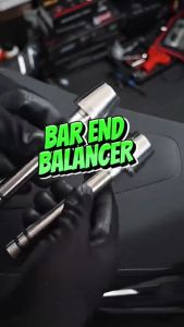 1 Pair Heavy Duty Bar End Balancer Aluminum Alloy Handle Bar Balancer Handle Grip Balancer Universal