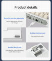 XINMENG X98 Pro คีย์บอร์ดไร้สาย Mechanical keyboard  โครงสร้าง gasket 3 โหมด. 