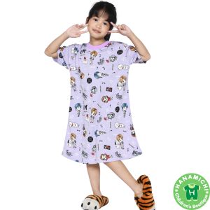 Kiminori SUCI Dress Anak Perempuan Lengan Pendek