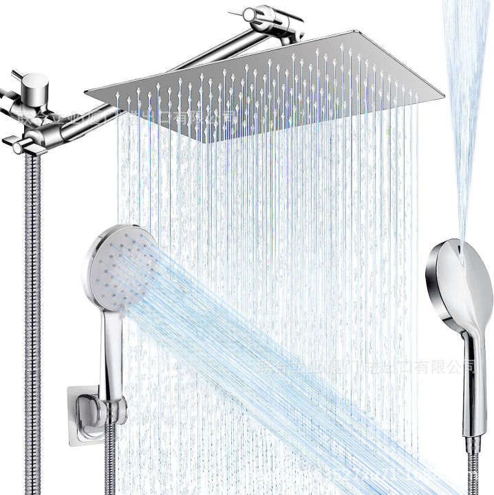 Bathroom shower set, American concealed shower set, 12 inch top spray set, pressurized shower