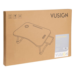Vusign Folding Table / Meja Belajar Laptop Lipat Warna-Warni Dengan Cup Holder dan Phone / Tab Holder VS86X