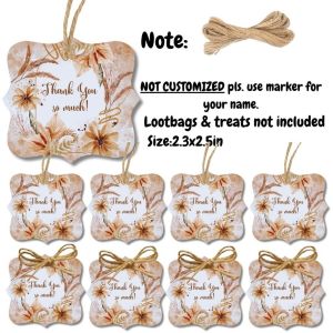 50pcs Thank You For Celebrating With Us Gift Tags Sweet Celebration Party Favors Any Occasion