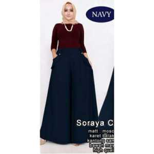 CELANA KULOT SORAYA / CELANA KULOT MAYUNG / CELANA KULOT SORAYA TERBATU