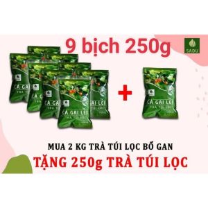 Combo 2kg Trà Túi Lọc Cà Gai Leo Sadu Mát Gan I Hỗ Trợ Gan I Thanh Lọc Cơ Tặng 1 bịch 250g
