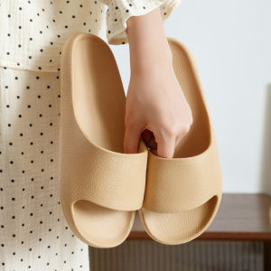 [Free Shipping] New Style Home Casual Slippers For Men Soft-Soled Fashionable Indoor Summer Slippers Non-Slip Bathroom Shower Sandals For Women