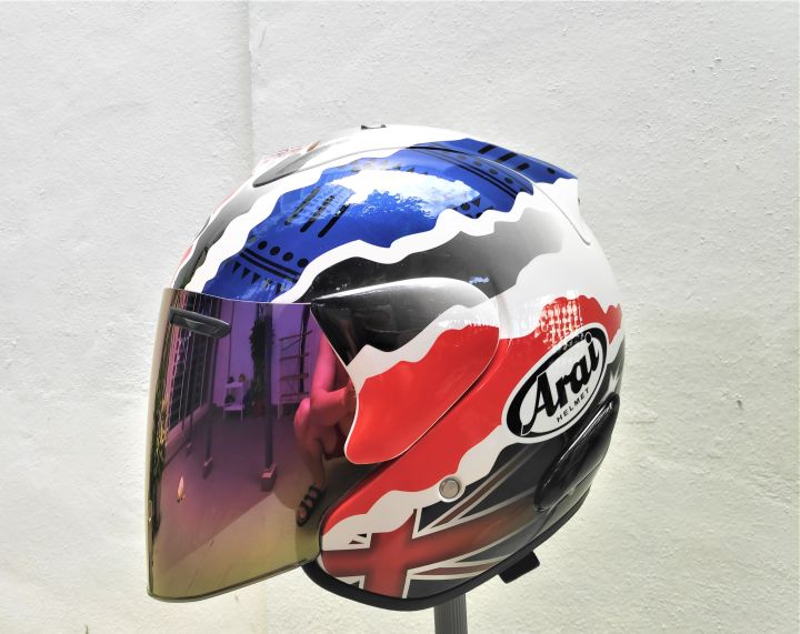 Arai helmet half store face