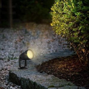 Đèn Rọi Cây Có Đế Đèn Chiếu Sáng Cây Cảnh Trang Trí Sân Vườn Tiểu Cảnh Ngoài Trời Điện Áp 220v Vỏ Thép Có Kháng Nước