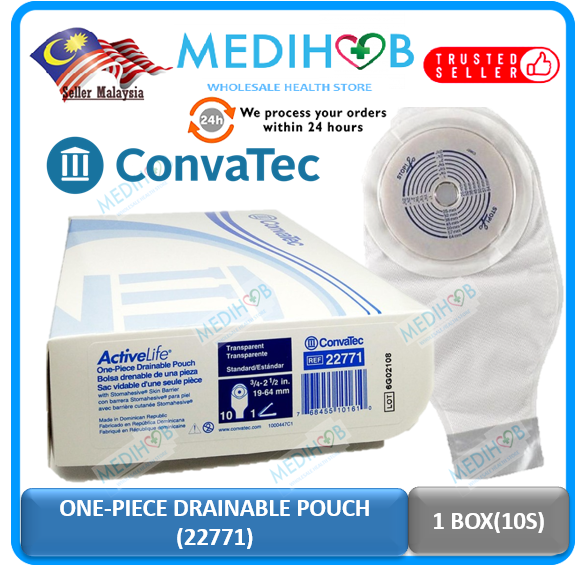 Convatec Active Life ActiveLife 19-64mm One Piece Drainable