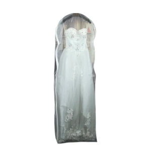 Seethrough Wedding Gown Garment Bag for Bridal Dresses and Long Clothing Easy to Carry and Store Full Coverage Covers