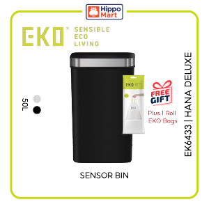EKO Sensor Bin | Hana Deluxe | EK6433 | 50L | Dustbin | Kitchen Bin | Waste Bin | Garbage Bin