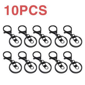 10Pcs lobster key hook key ring jewelry making looking for DIY key chain accessories