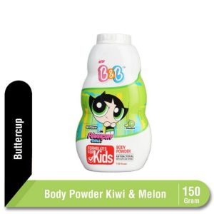 Bedak Anak B&B Kids Aroma Buah Segar dengan antibacterial Isi 150g