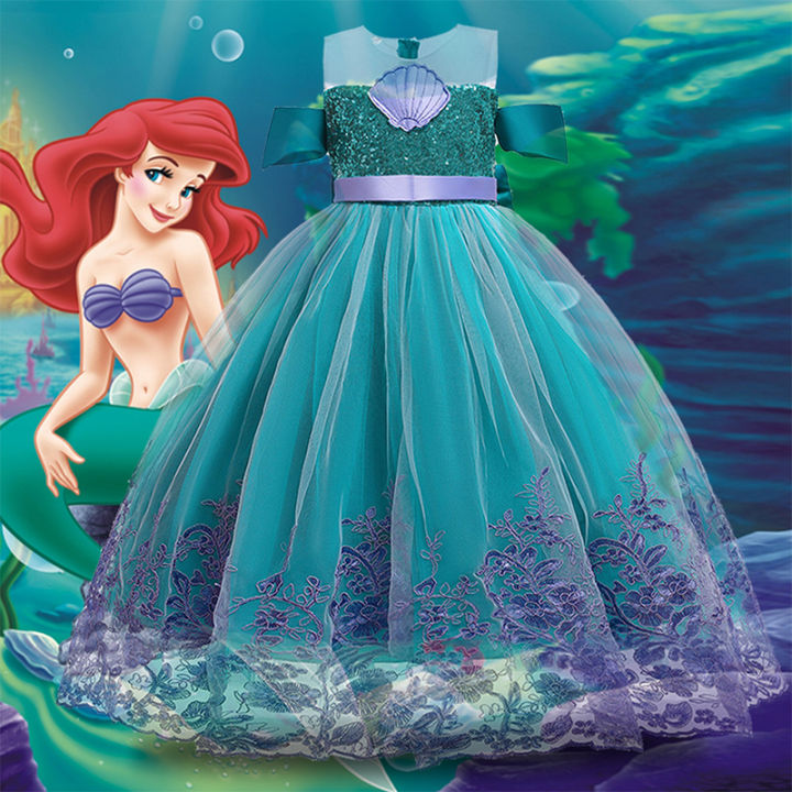 Princess best sale mermaid dress