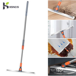 Konco Chổi Lau Sàn Chổi Thần Kỳ Dụng Cụ Quét Cao Su Xoay 180 ° Chổi Đẩy Tay 35Cm Chổi Lau Cửa Sổ Xe Hơi Có Thể Tháo Rời Chổi Lau Vết Nước Rác Nhà Bếp Dụng Cụ Làm Sạch Tóc Nhà Tắm Nhà Vệ Sinh