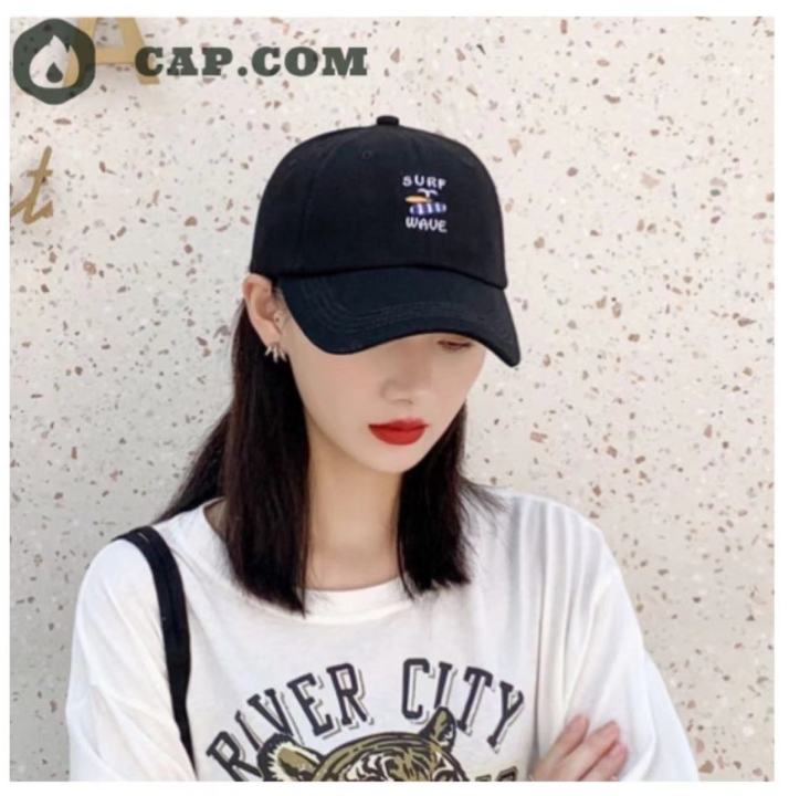 CAP.COM cute cartoon surfing baseball cap for men & women unisex cap  vintage cap couple cap accessories MZ072
