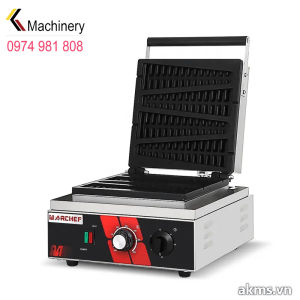 Máy làm bánh waffle (bánh quế bánh tổ ong) hình lá model WF-2208 công suất 1500W
