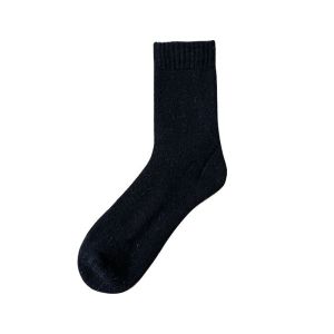 Yingbao 1 pair Thick Wool Sock for Winter Warm Men Cashmere Fleece Soft Comfortable Thermal Socks