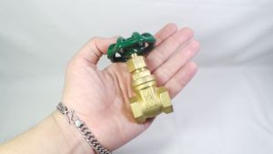 Van khóa nước ống đồng PN10 răng trong 21mm 27mm