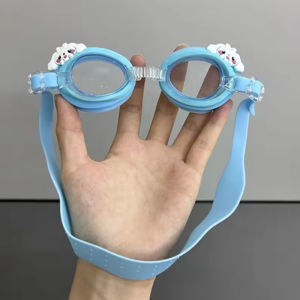 Allieuka Kids Swim Goggles Anti Fog Waterproof Silicone UV Protection Adjustable Pool Beach