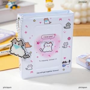 [COD] yixiayun 1 Piece 36 Pocket 3 Inch Idol Card Binder Collection Book Cute PVC Photo Album Cartoon Photocard Storage Case