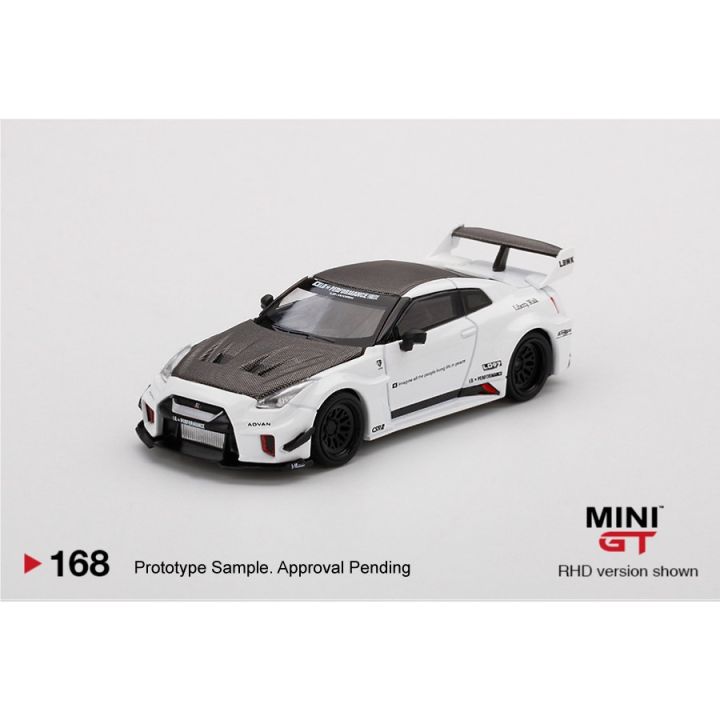 Mini GT 168 LB-Silhouette WORKS GT NISSAN 35GT-RR Ver.1 White