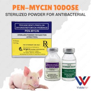 Pen-Mycin Sterile Powder is ideal for livestock care Commonly used in pig farms and poultry houses