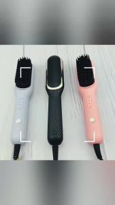 2026 Hot Sale [ Shipped from China ] Ionic hair straightening comb personal care hair straightener dual-use straightening and curling iron electric hair curling comb for dormitory and home use B3