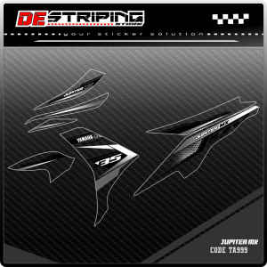 STRIPING TRANSPARAN UV JUPITER MX 135 SEMIFULL STICKER BENING TRANSPARAN YAMAHA TA999