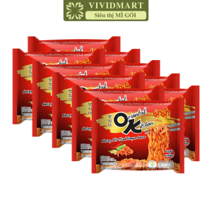 [SET 10 GÓI] - MAMA OK - Mì xào Mama OK 2 vị: Trứng Muối Tomyum Chua Cay Mì xào ăn liền Thái Lan Mì Mama OK ăn liền Thái Lan (85g/gói)