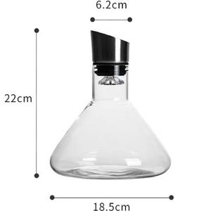 Wine Decanter Aerator Lead Free Glassware Premium Decanter Water Jug Bottle Decant 红酒醒酒器 Wine Accessories Filter