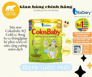 Sữa Bột Vitadairy Colosbaby IQ Gold 0+ 800g