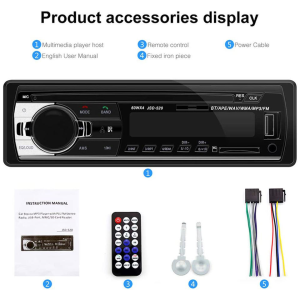 JSD-520 Tape Audio Mobil Mp3 Player Multifunsi Bluetooth Wireless Receiver Single Din Audio Tape Mobil LCD Multifungsi Bluetooth USB MP3 FM Radio