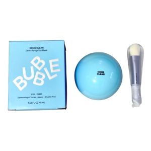 Bubble Skincare Come Clean Detoxifying Clay Mask - Mineral-Rich Face Mask with Azelaic Acid and Vitamin E to Gently Exfoliate and Protect Skin - Skin Care Suitable for All Skin Types 45mL