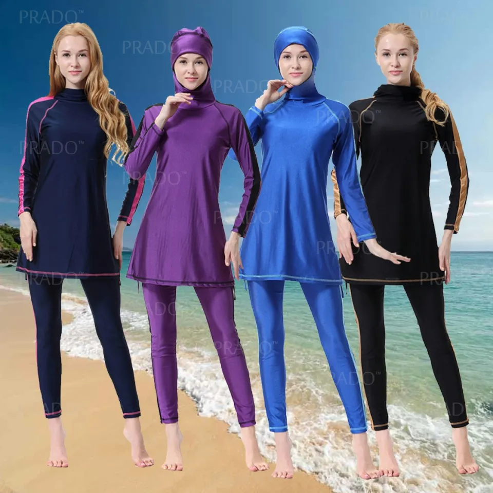 PRADO Malaysia Women Full Cover Sleeve Nylon Muslim Muslimah Quick